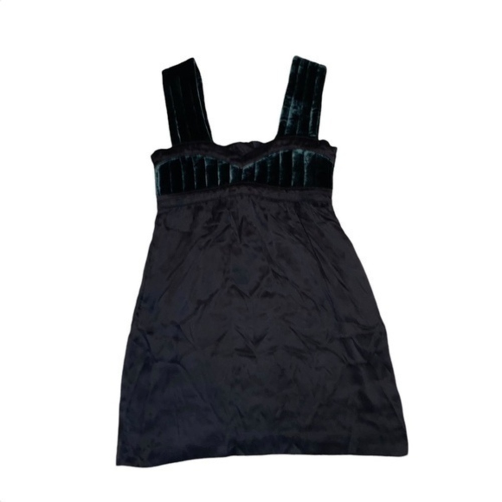 Searle heimstone silk velvet mini dress vintage rare nwt